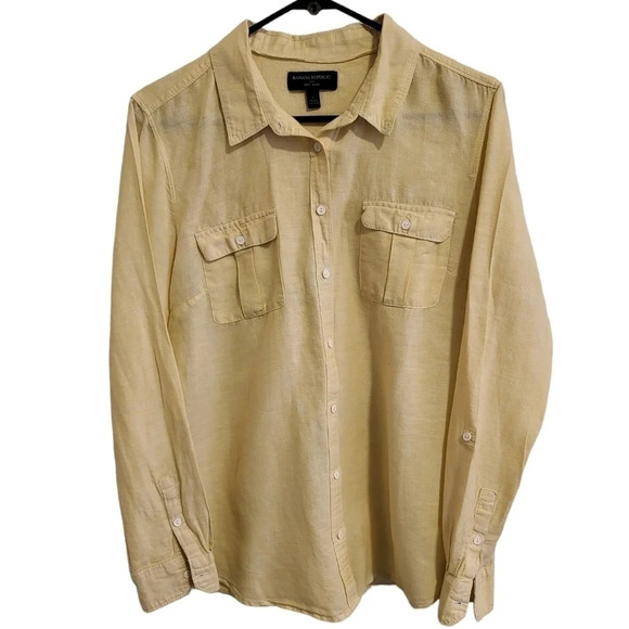 Banana Republic Tops - Banana Republic Women's Blouse 'Soft Wash' (Size L)